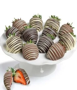 One Dozen Chocolate Covered Strawberries