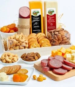 Other Classic Cheese, Sausage, Crackers & Nuts Tray