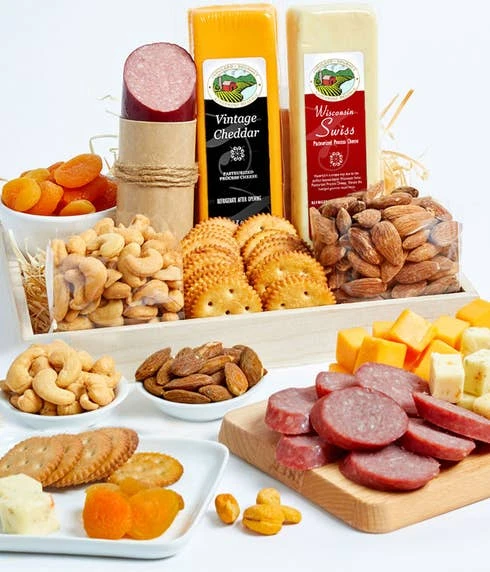 Other Classic Cheese, Sausage, Crackers & Nuts Tray 1 Other Classic Cheese, Sausage, Crackers & Nuts Tray