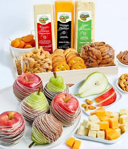 Other Deluxe Fruit, Cheese, Crackers & Nuts Tray 1 Other Deluxe Fruit, Cheese, Crackers & Nuts Tray