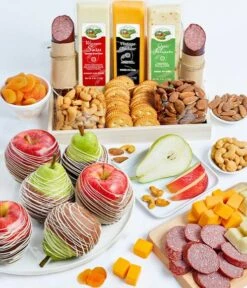 Other Premium Fruit, Cheese, Sausage, Crackers & Nuts Tray