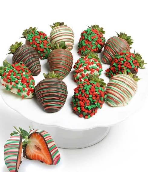 Other Christmas Chocolate Covered Strawberries (12 Pieces) 1 Other Christmas Chocolate Covered Strawberries (12 Pieces)