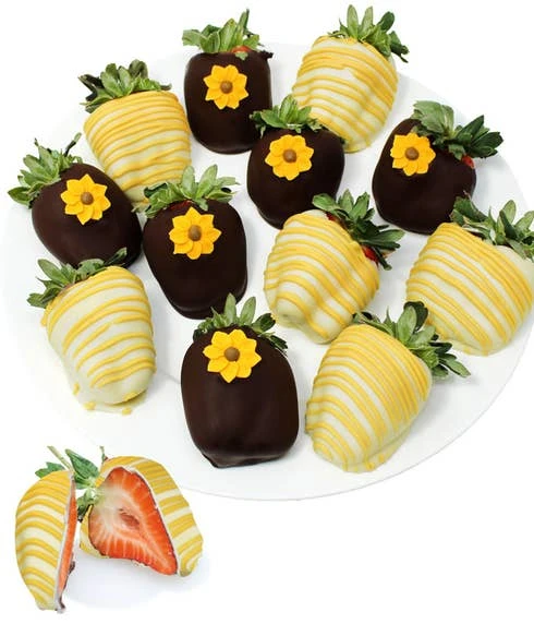 Other Sweet Sunflower Chocolate Covered Strawberries 1 Other Sweet Sunflower Chocolate Covered Strawberries