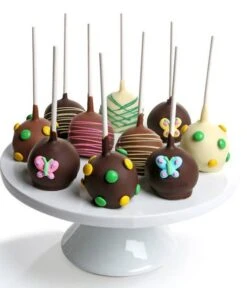 Other Pastel Chocolate Covered Cake Pops - 10 Pieces