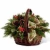 Winter Greens Basket