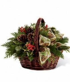 Winter Greens Basket