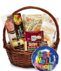 Other Get Well Soon Gift Basket And Balloon