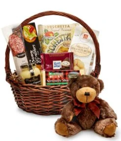 Sausage Cheese Basket And Bear