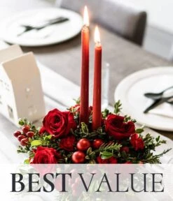 Christmas Centerpiece - Florist Designed