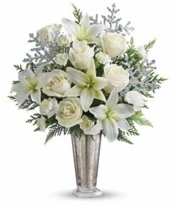 Sweet Thoughts Roses Lily Bouquet