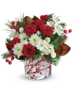 Christmas Berry Flower Bouquet