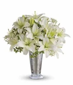 Written In The Stars White Lily Bouquet