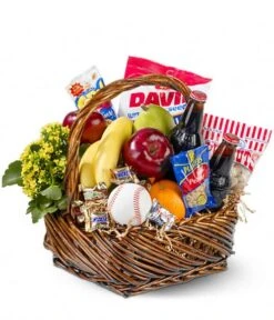 Baseball Gift Basket
