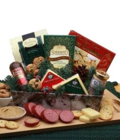 Other Meat & Cheese & Merry Christmas Gift Basket